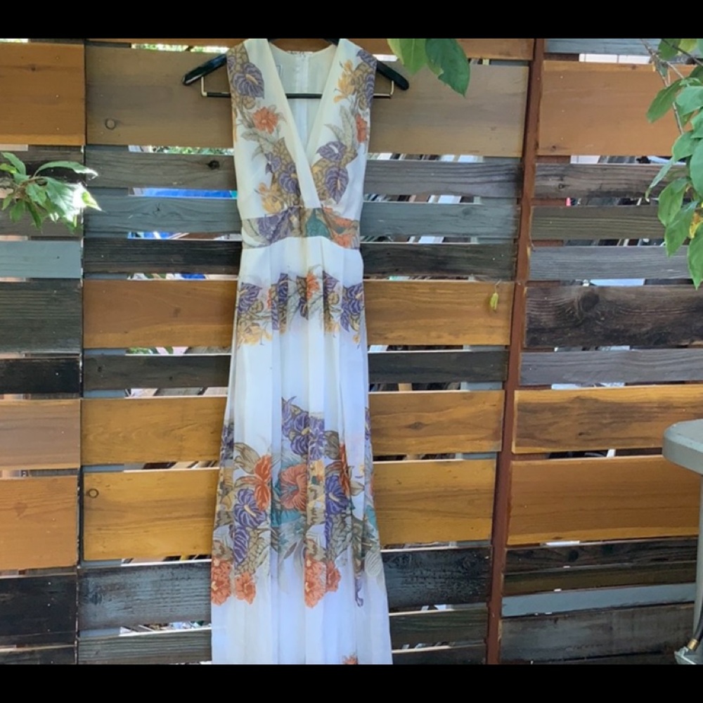 Full length vintage dress by Solo of San Francisco